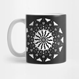 Spooky Halloween Mandala Mug